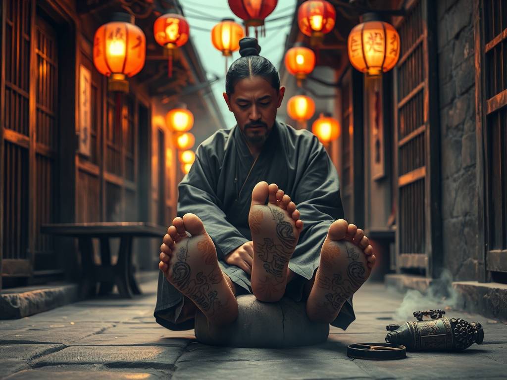 脚相看你财运