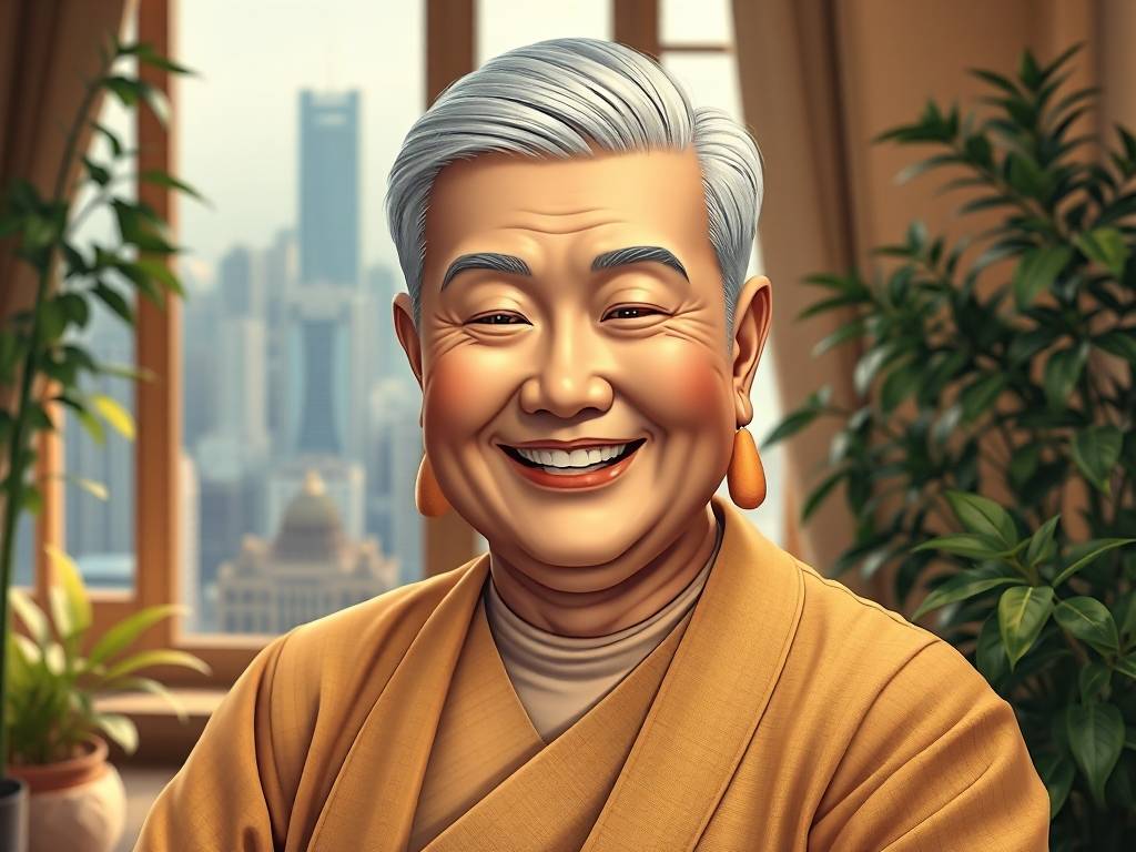 一看就有福气的面相 生活幸福财政自由