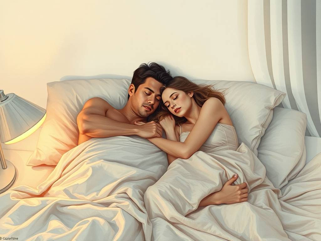 睡姿看男女感情深厚吗