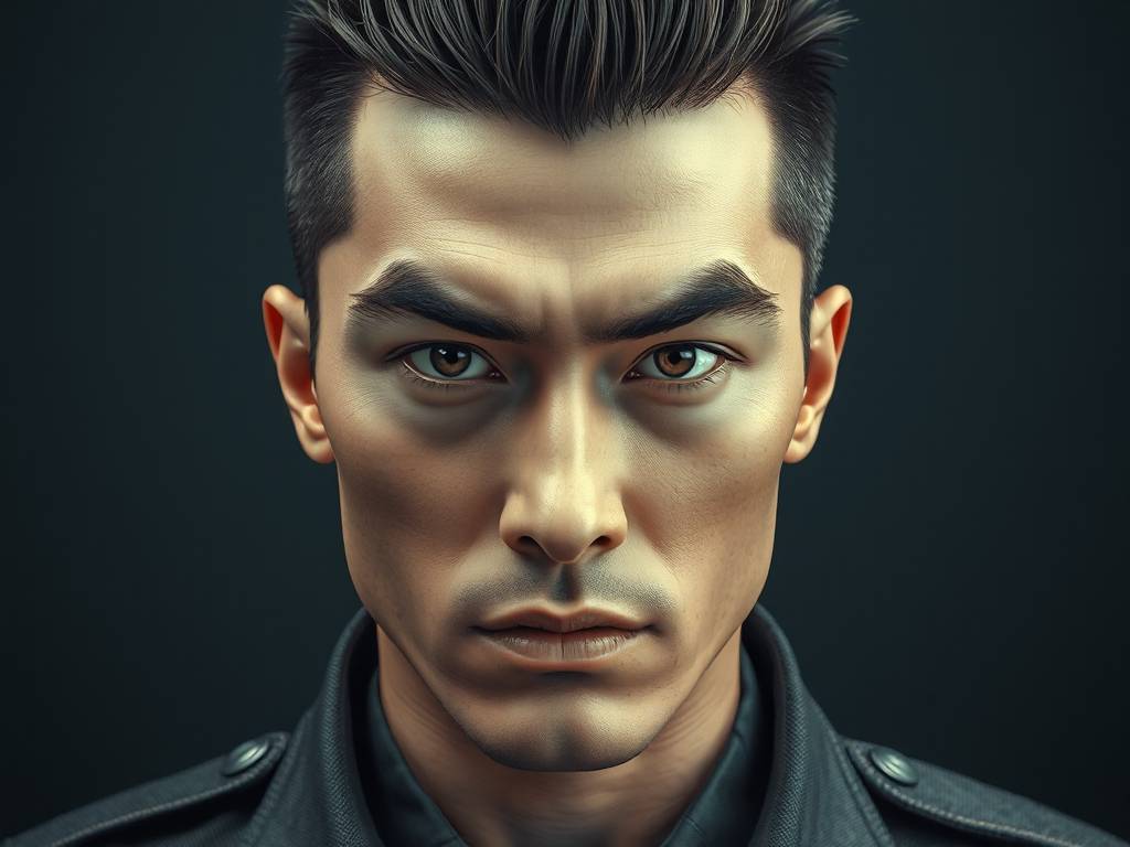 眉(méi)毛眉(méi)尾一撮往上翘 有不服输的心理