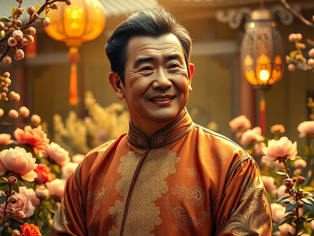 脸上富贵纹 财源广进容易大富大贵