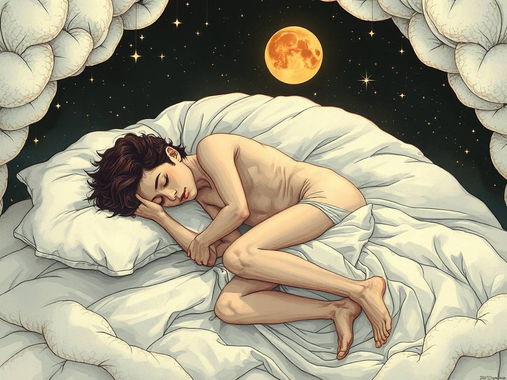 睡姿看性格图解，睡觉姿势看命运