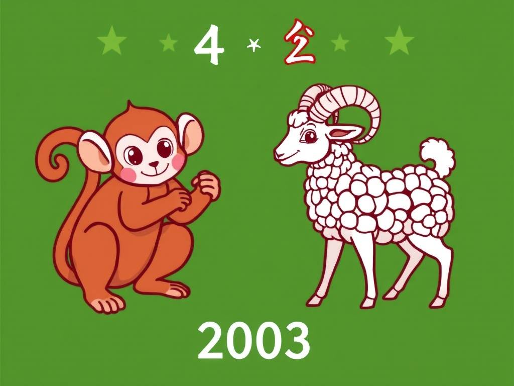 2004年猴和2003年的羊能结婚吗 2004年属猴的最佳配偶