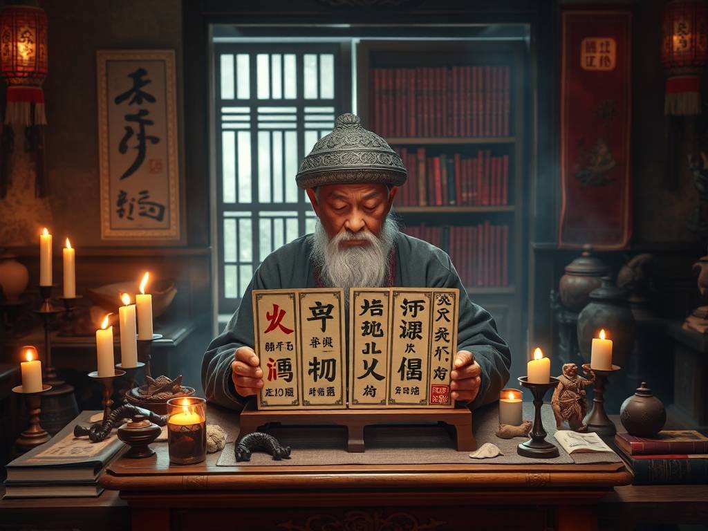 盲派易学铁口断技识人术之直断四柱