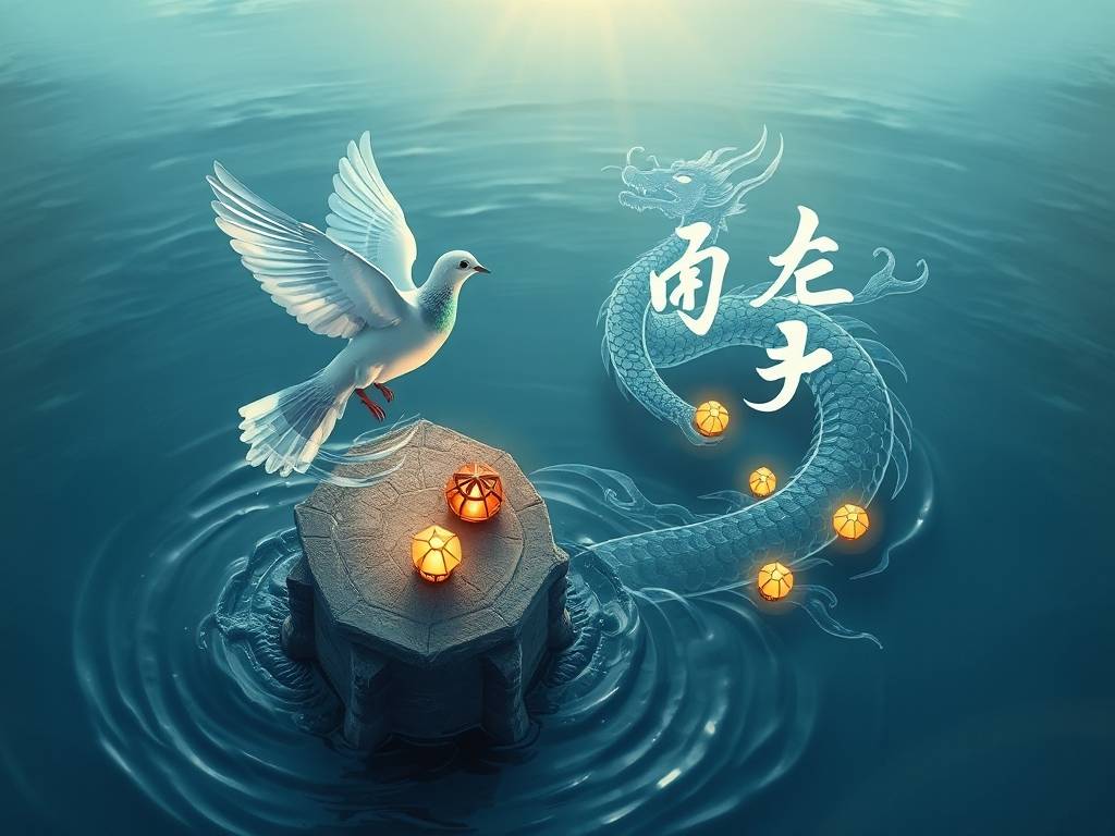 饿水命适合的交通工具吉祥物和文字图腾