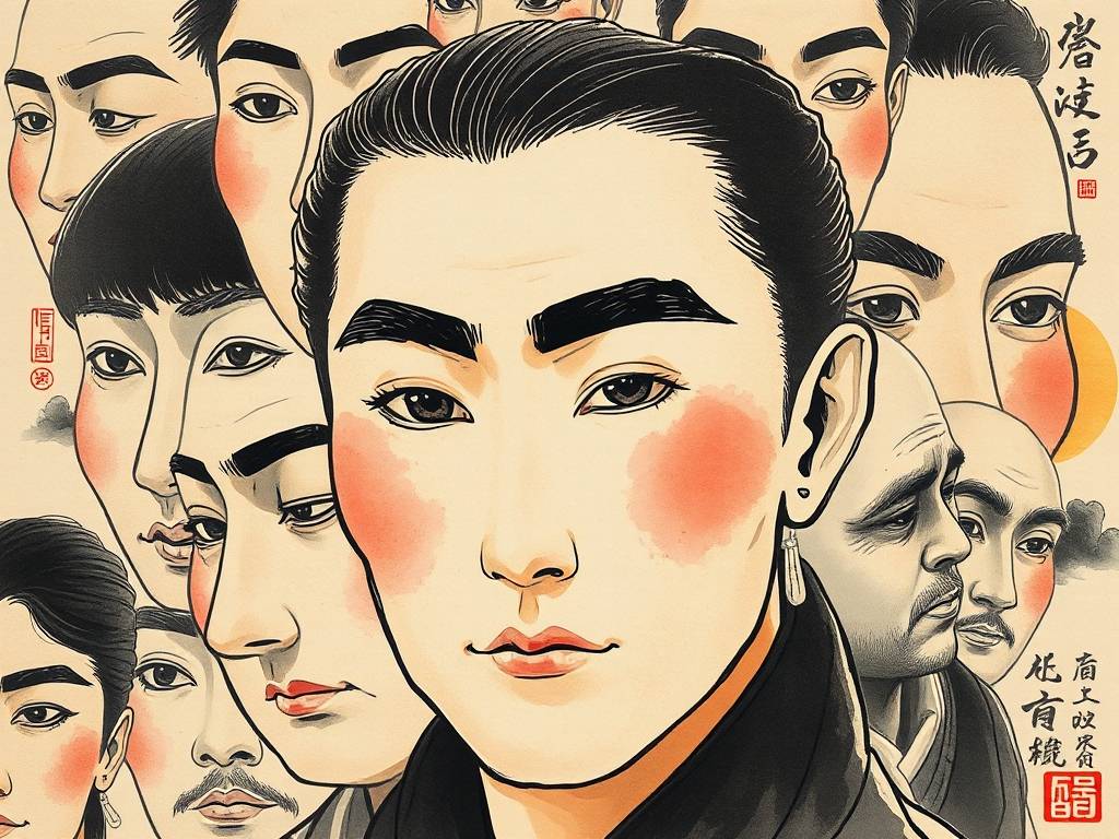 眉毛看相算命图解了解哪些眉毛最招财