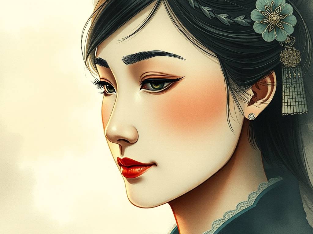女人眉毛面相图解算命