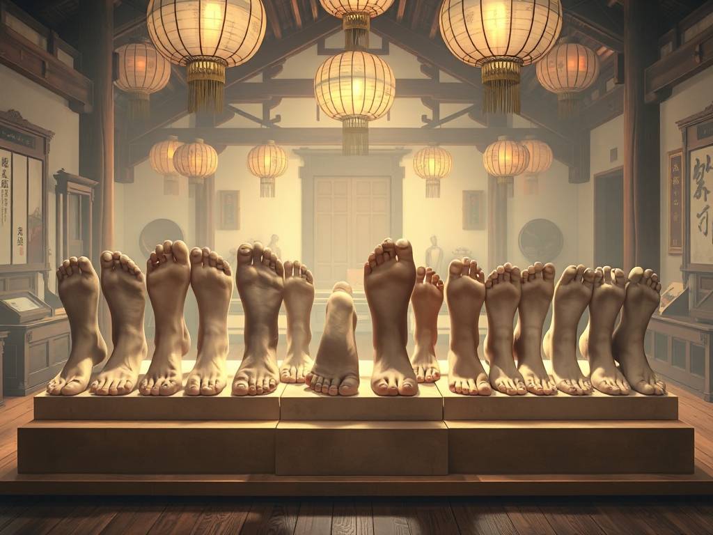女人脚相大全