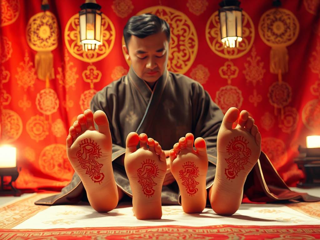 脚部财运体相解析