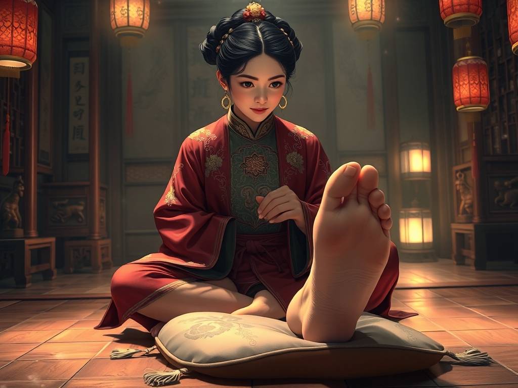 脚部财运体相解析