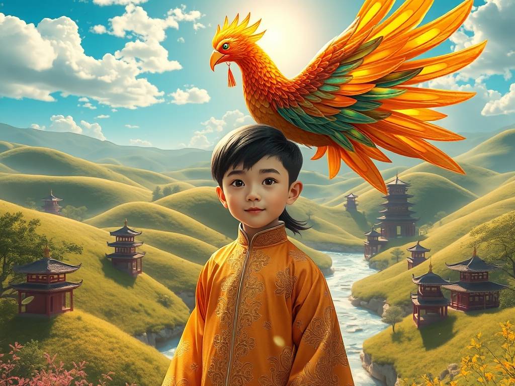 男(nán)孩头上有个凤凰旋的命怎么样 福气之人
