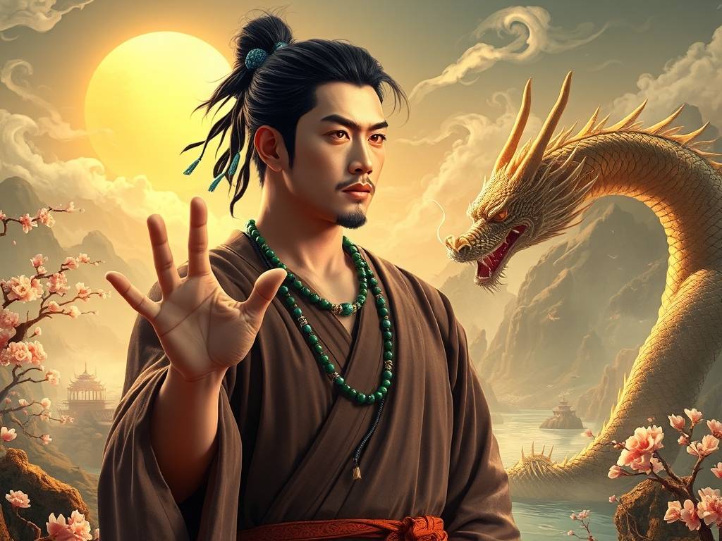 双手断掌的男人龙命