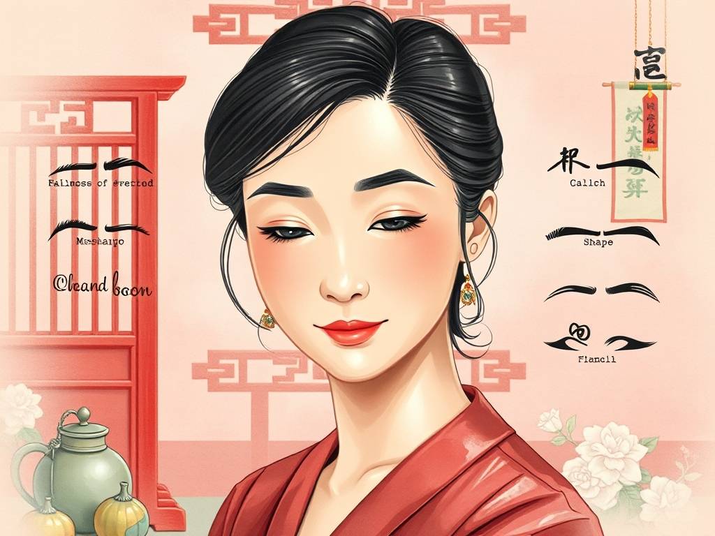 女人的眉毛算(suàn)命图解大全