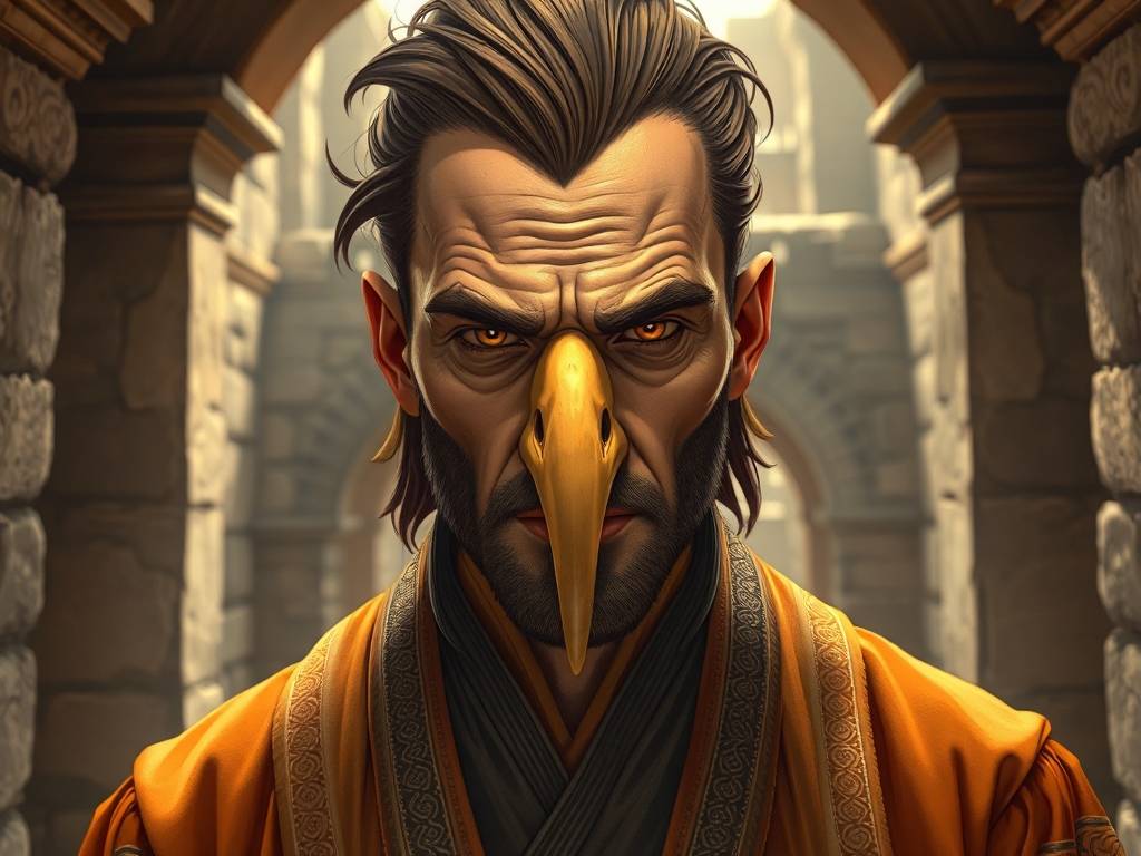 鹰嘴男人面相(xiāng) 鼻如鹰嘴则啄人心髓