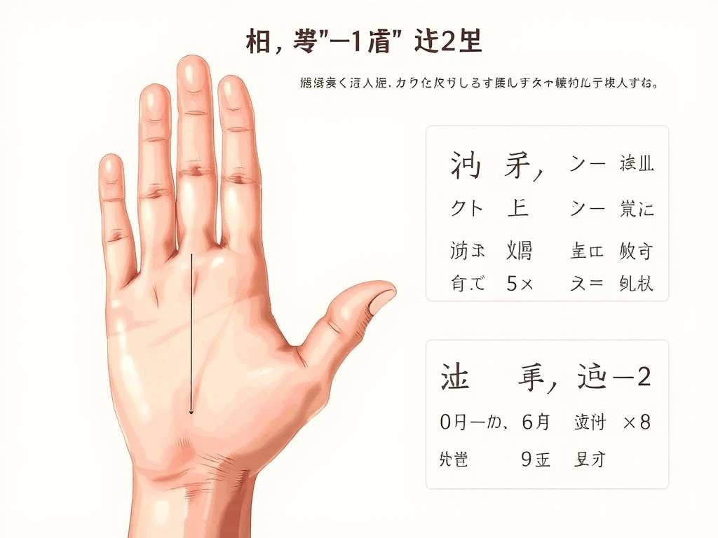 手掌子女线纹路图解 如何从子女线看生子胎数