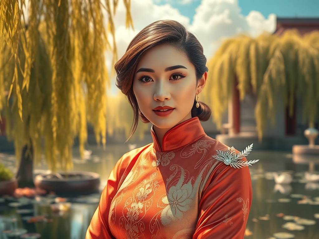 有福气的眉毛女 坦诚相待做事果断