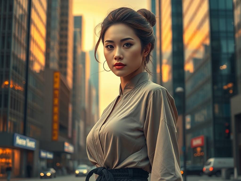 一字眉的女人好不好 事业上有所发展