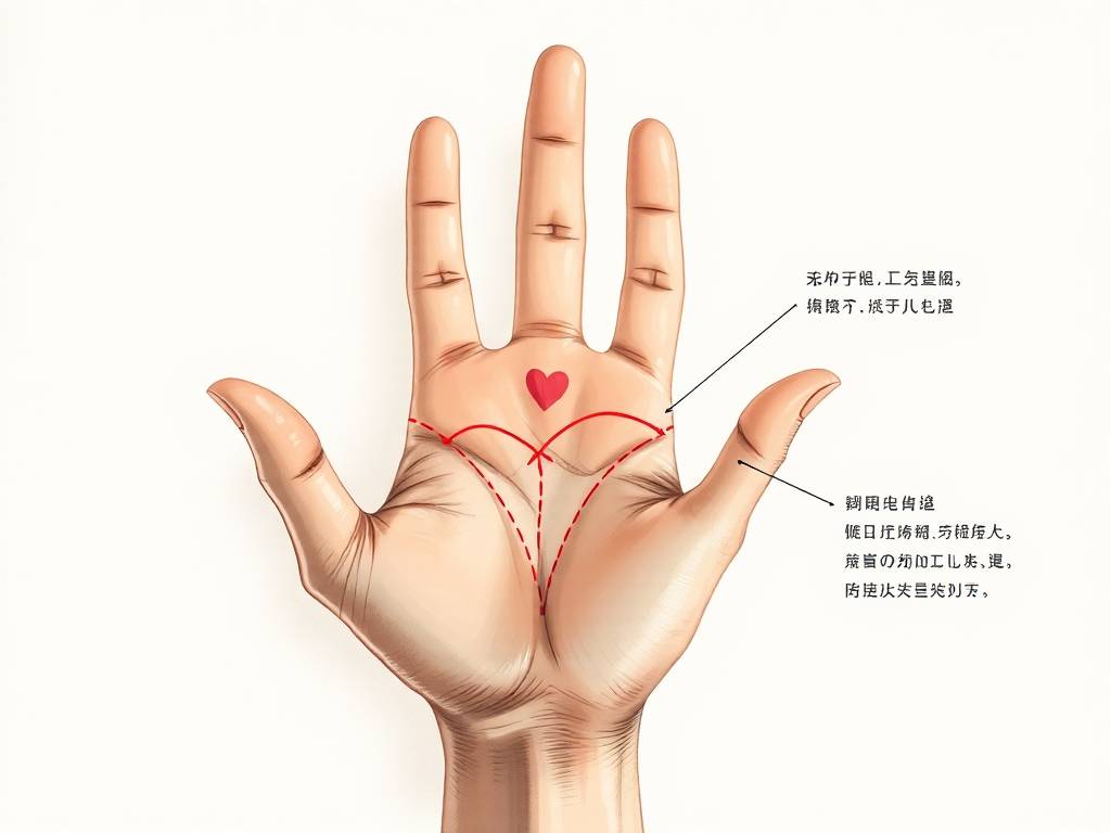 男生左手感情線(xiàn)解说图 分析什么是婚姻線(xiàn)