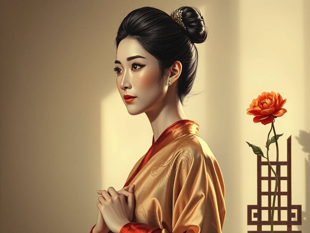 下巴上翘女人面相分析 会拥有较强的自我性
