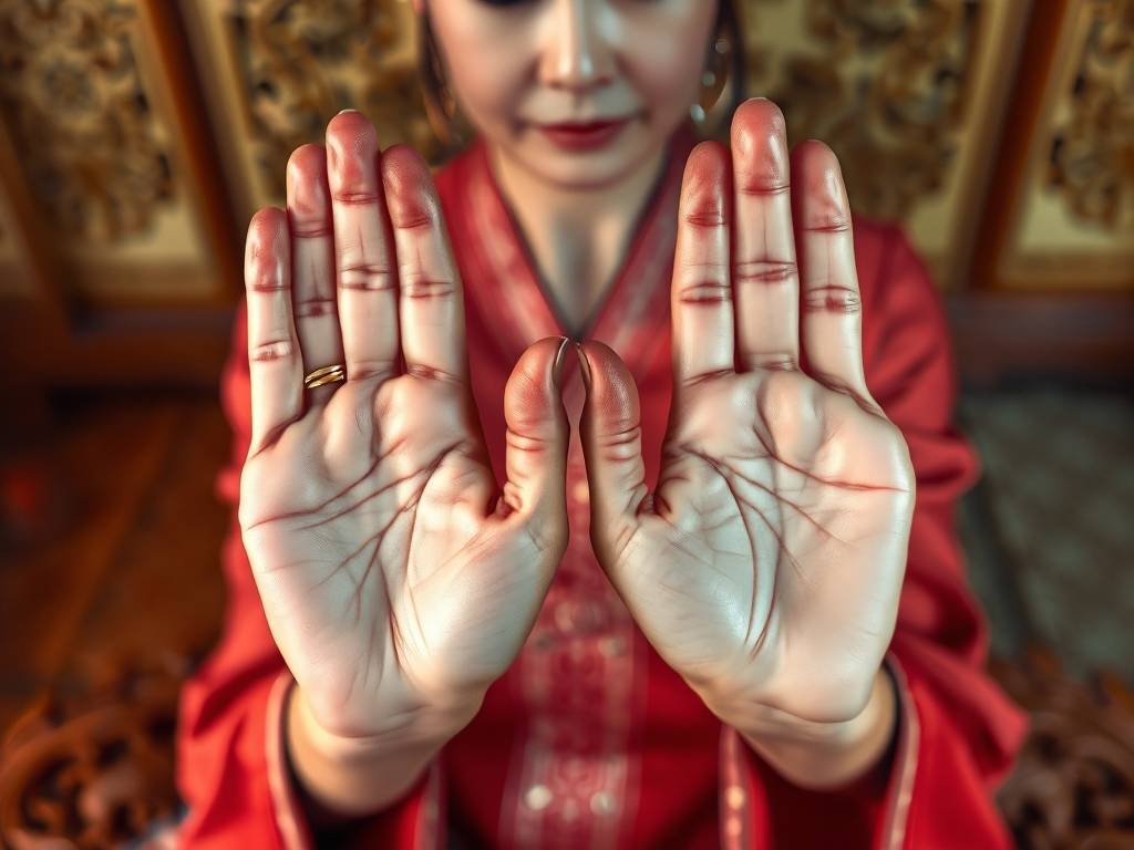 女生手掌纹怎么看手相图解 女人嫁得好的手相