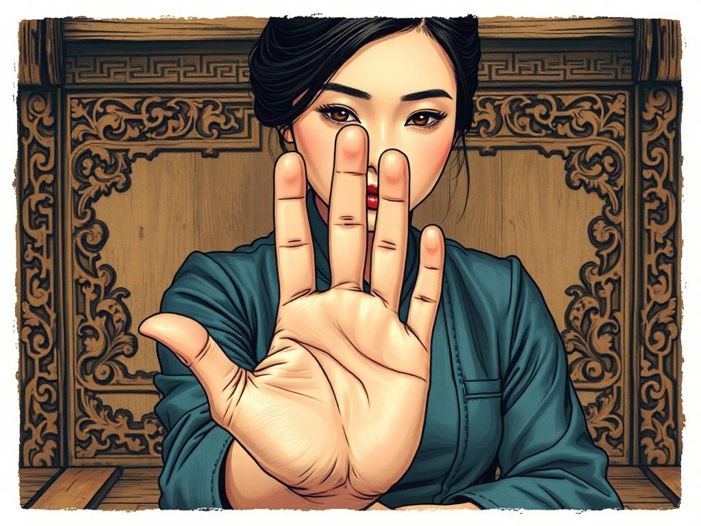 女生手掌纹怎么看手相图解 女人嫁得好的手相