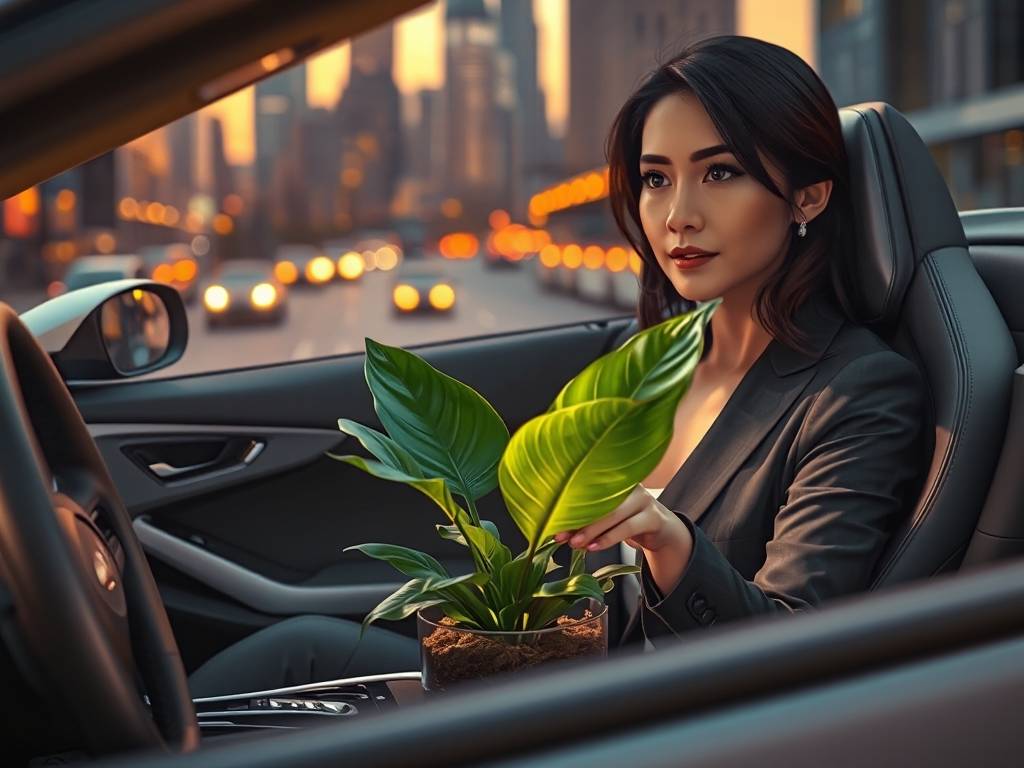 坐车习惯测你的旺财植物