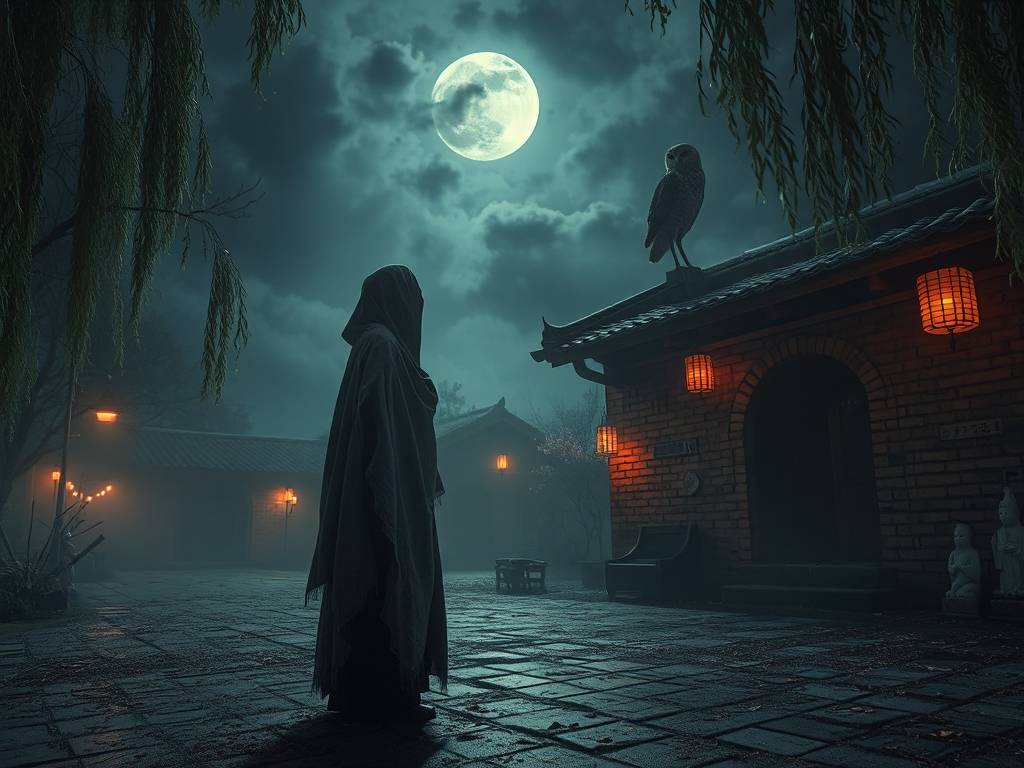 大半夜的你会撞鬼吗