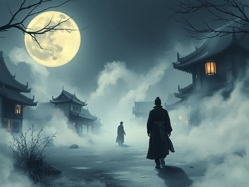 大半夜的你会撞鬼吗