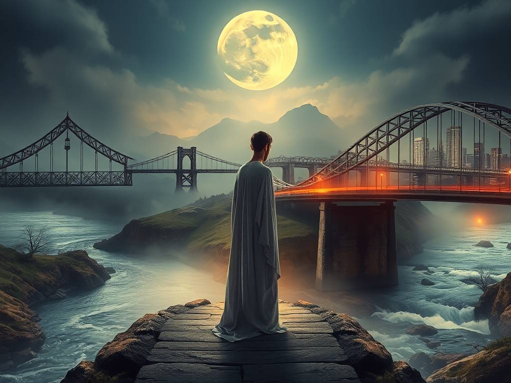 心理测试：四座橋(qiáo)，你会走哪座？测明年你身边会出现小人还是贵人