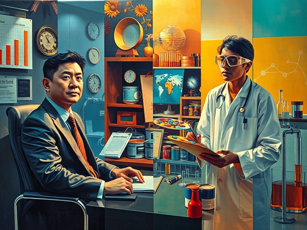 你知道职业的色彩吗