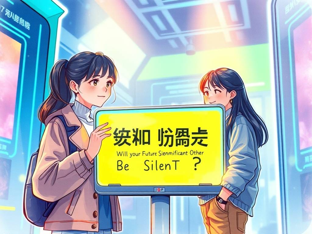 在线小测试 你(nǐ)未来另一半不爱说话吗?你(nǐ)们谁更喜欢对方?