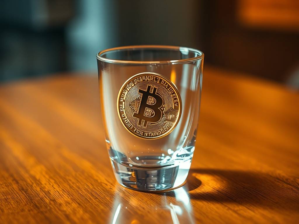 玻璃杯看你的金钱欲望