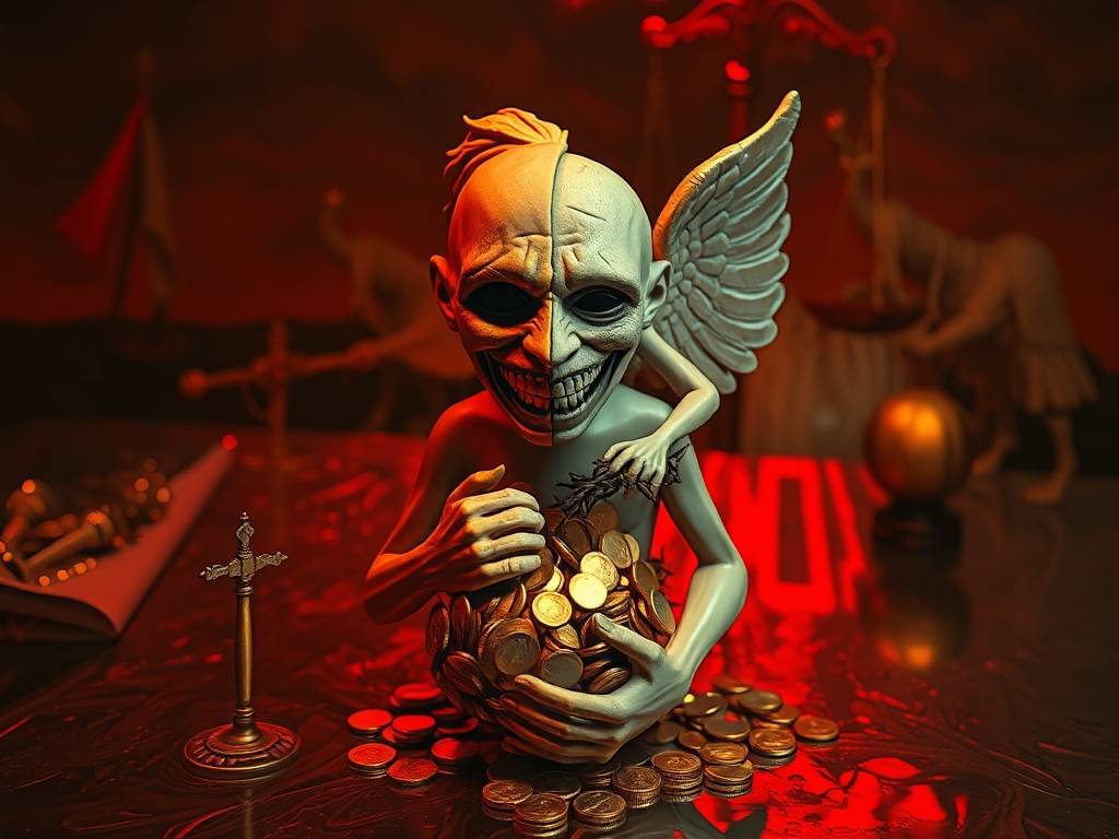为了金钱你可以抛弃自己的人性吗