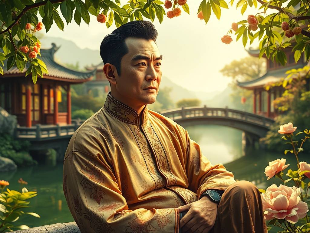 男人眉毛粗浓易变富贵
