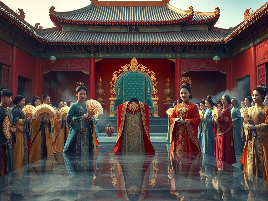 心理测试在线 假如你置身后宫,能否集万千宠爱
