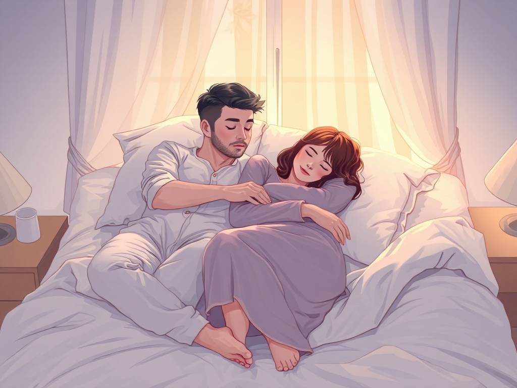 体相解析 睡姿看男女感情深厚吗
