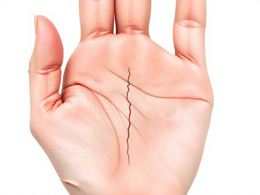 手相婚姻线图解(十)：婚姻线的中间断裂