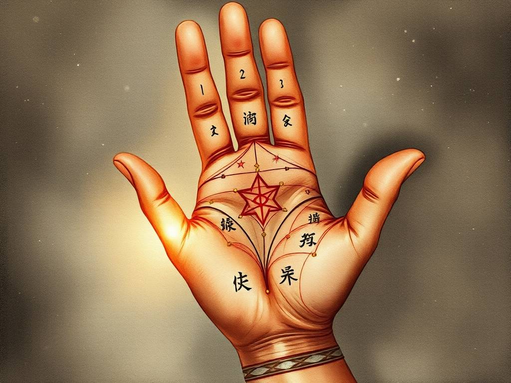 手相图解：创作紋(wén)