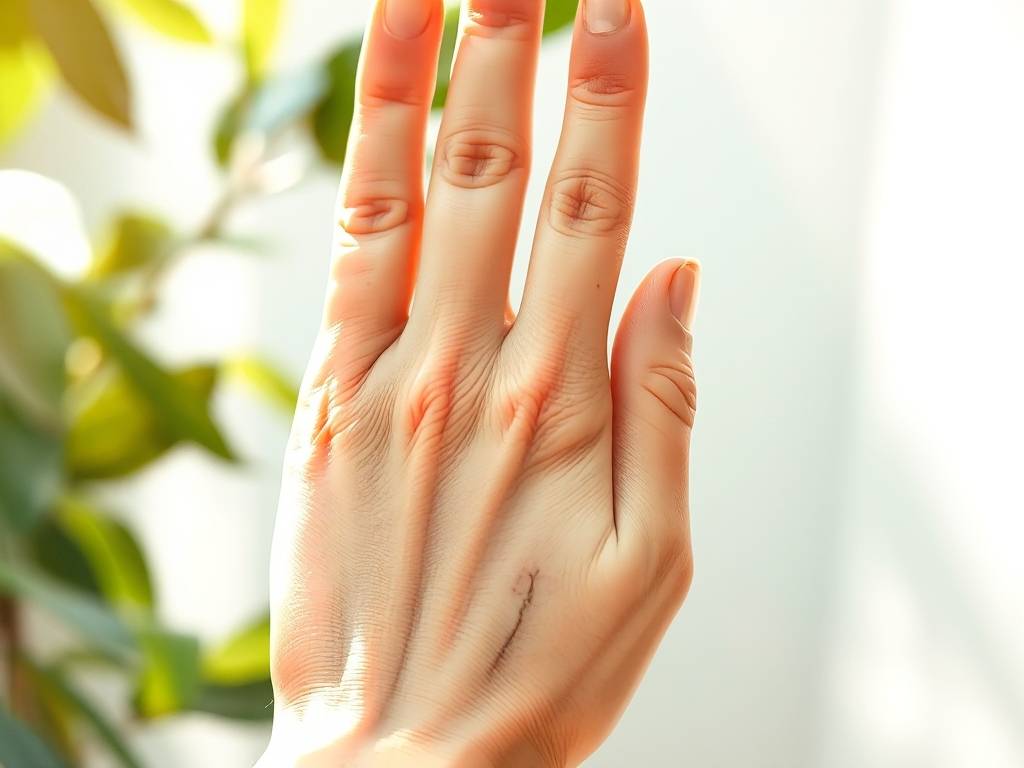 手相婚姻线图解(五)：婚姻线尾部出现一条短线