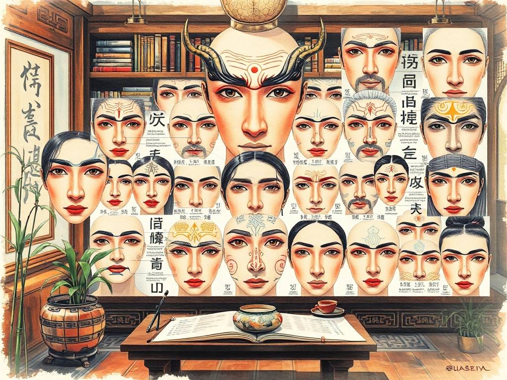 女人的眉毛算命图解大全