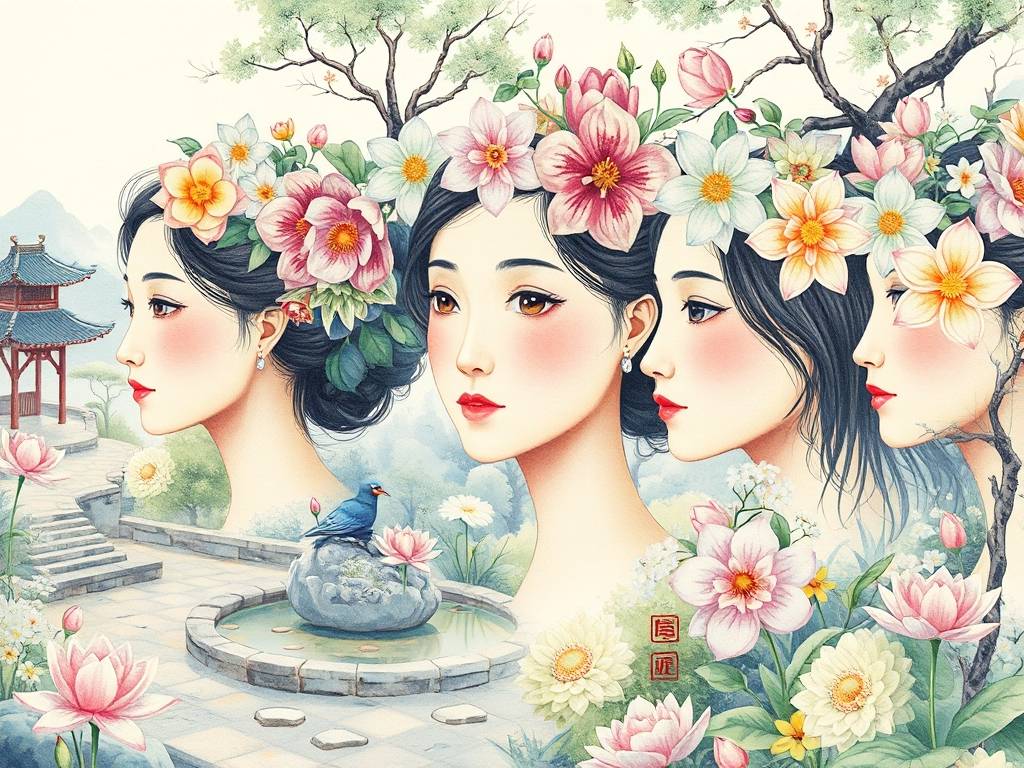 女人麪(miàn)相大全图解 如何解析女人麪(miàn)相