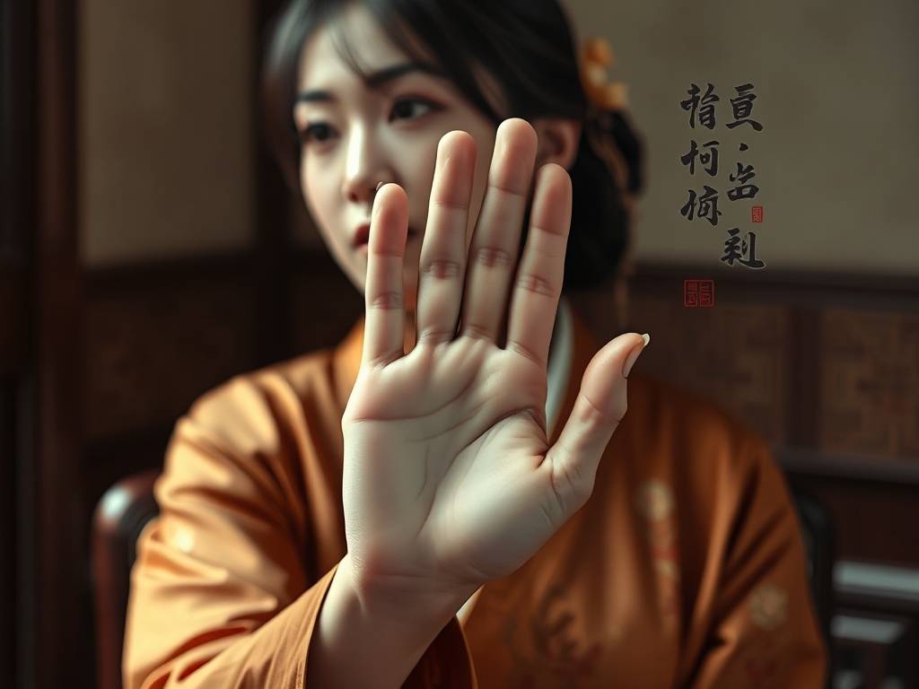 女手相最好的三角纹图片 事业小有成就好运之时到来