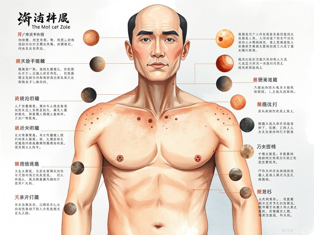 痣(zhì)相图解大全男人 男人的不同部位痣(zhì)寓意分析