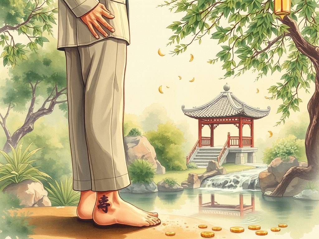 左脚踝长痣富贵图解 左脚踝有痣代表着什么