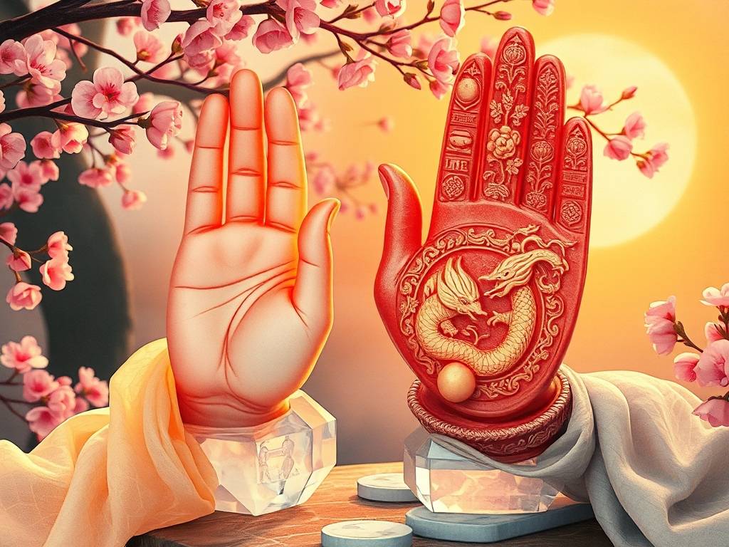 非常难得的十大吉祥手(shǒu)相图解 上天眷顾富贵满满
