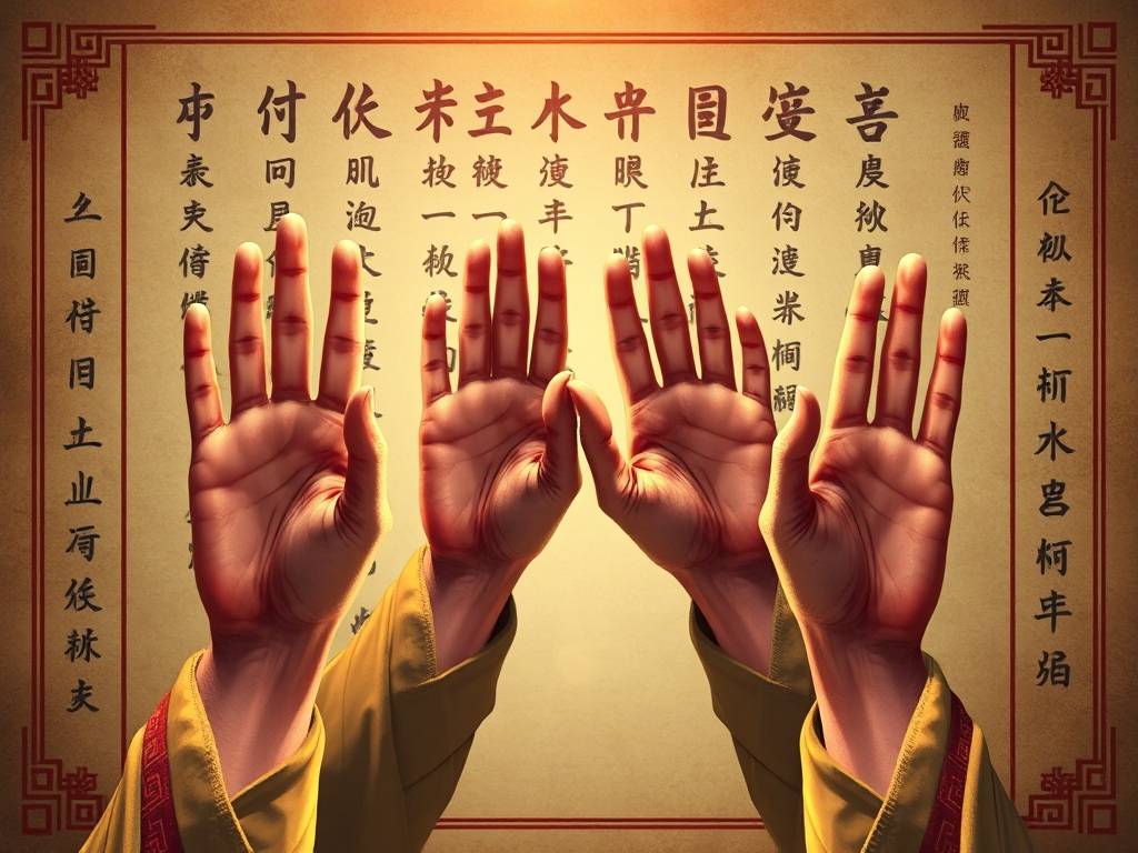 非常难得的十大吉祥手(shǒu)相图解 上天眷顾富贵满满