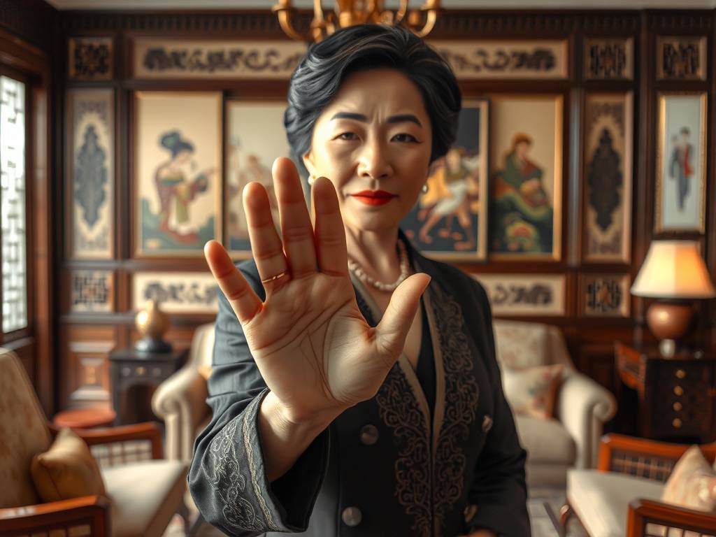 女人掌心十字纹代表什么 事業(yè)努力奋斗生活条件优越