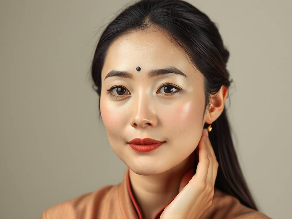 女印堂心偏右有痣好不好 财运稳定顺心头脑灵活