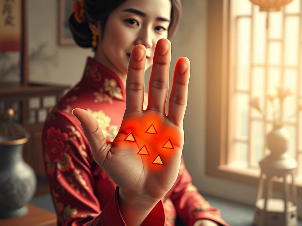 上等旺夫的女人手相 三角形纹多是贤妻良母