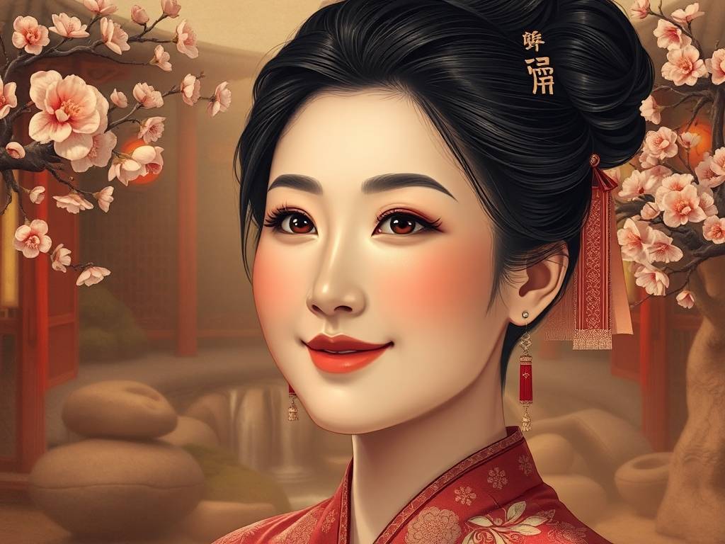 旺夫运很强的女人面相 面形方正圆润有双下巴